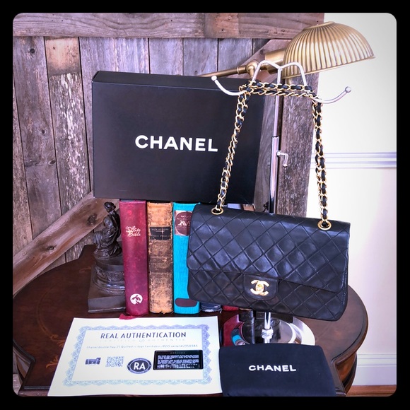 CHANEL Handbags - ❤️Chanel double flap 25 Quilted P215❤️